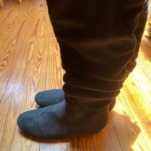 Dream Pairs Over The Knee Pull on Slouchy boots 😎